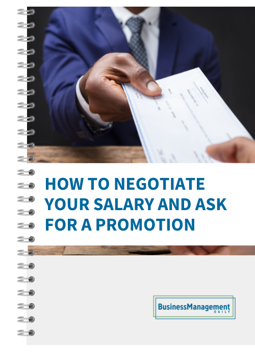 How to negotiate your salary and ask for a promotion.