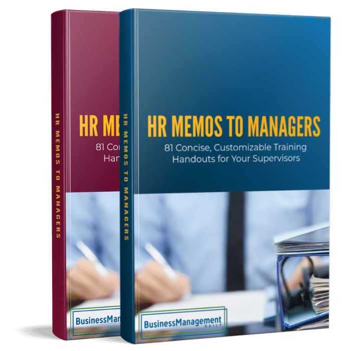 Memos to Managers Volumes 1 and 2