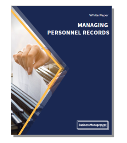 Managing Personnel Records