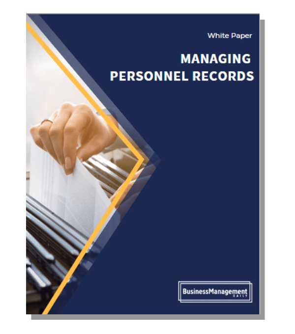Managing Personnel Records