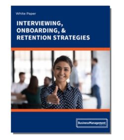 Interviewing, Onboarding & Retention