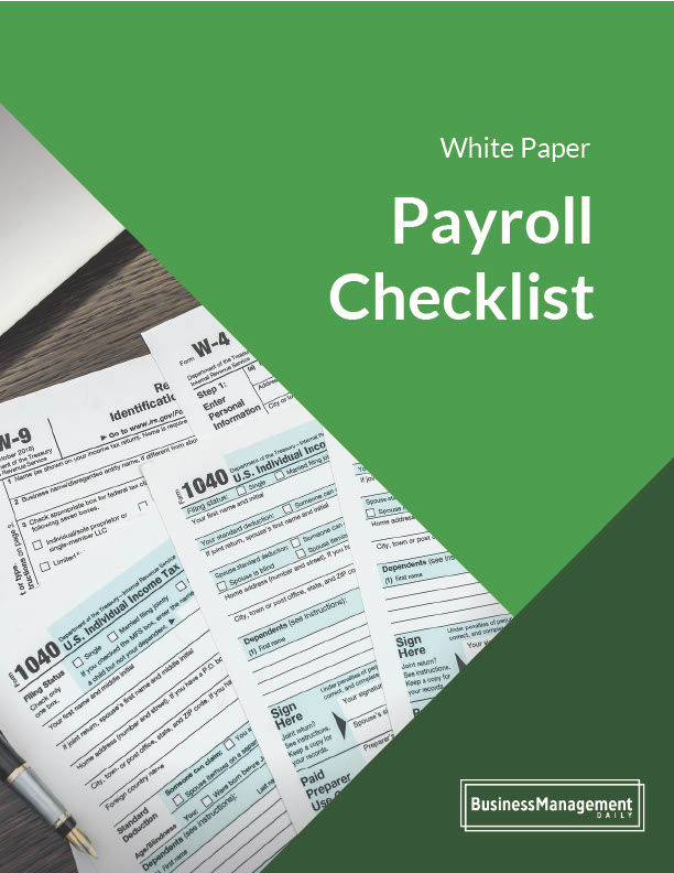Payroll Checklist