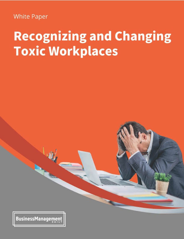 Recognizing and Changing Toxic Workplaces