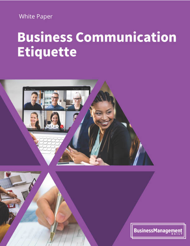 Business Communication Etiquette