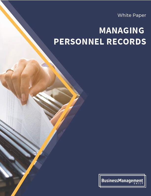 Managing Personnel Records