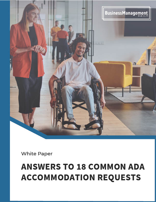 Answers to 18 Common ADA Accommodation Requests