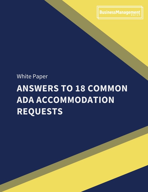 Answers to 18 Common ADA Accommodation Requests